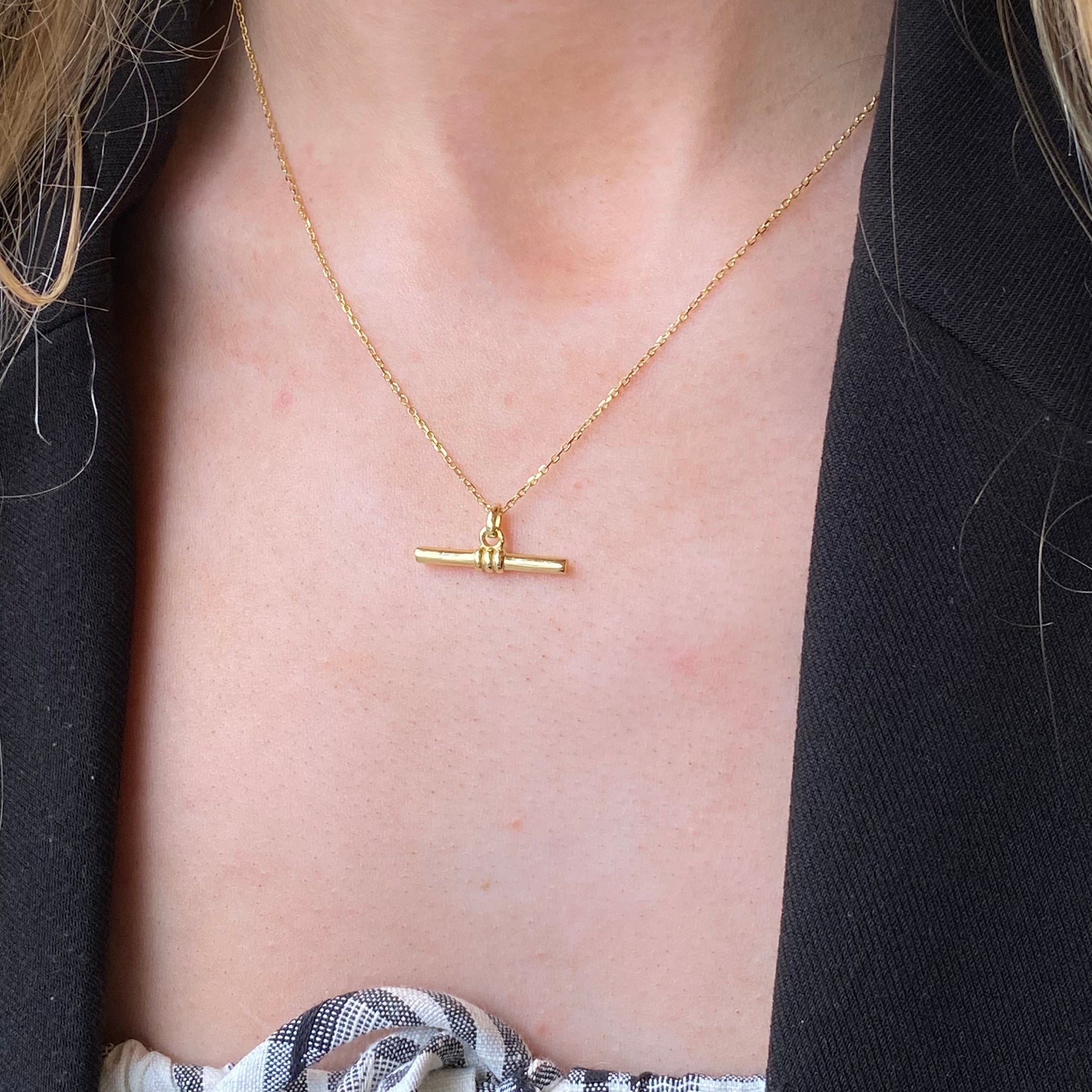 Sunshine T-Bar Necklace | 40+5cm - John Ross Jewellers
