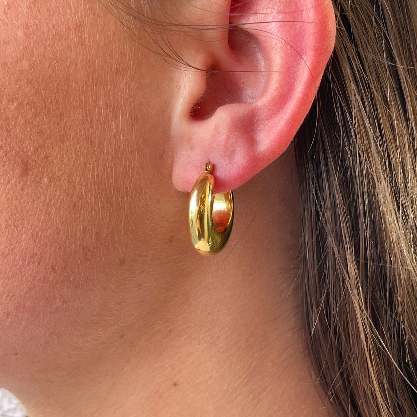 Sunshine Bold Creole Hoop Earrings - John Ross Jewellers