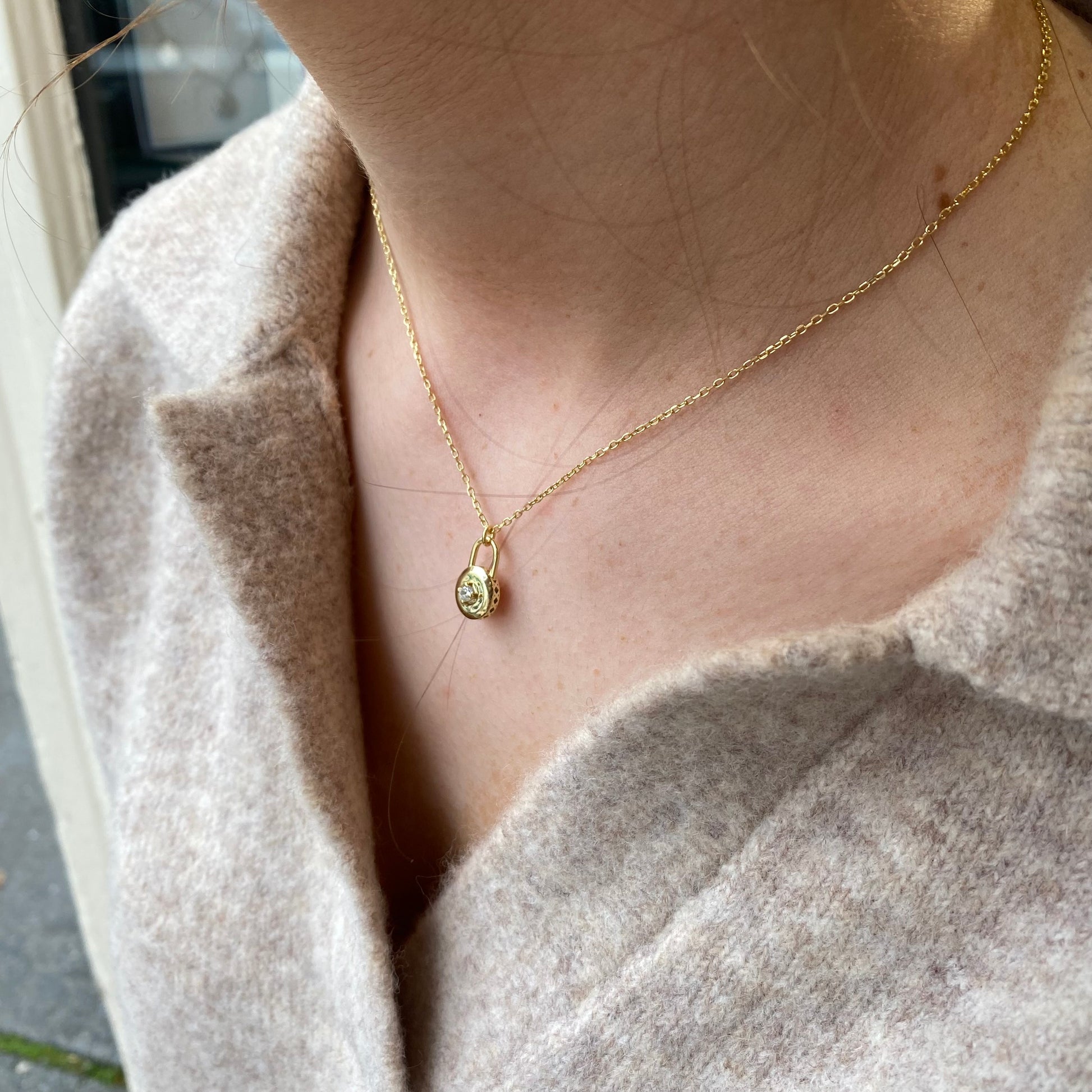 Sunshine CZ Pendant Necklace | 40+5cm - John Ross Jewellers