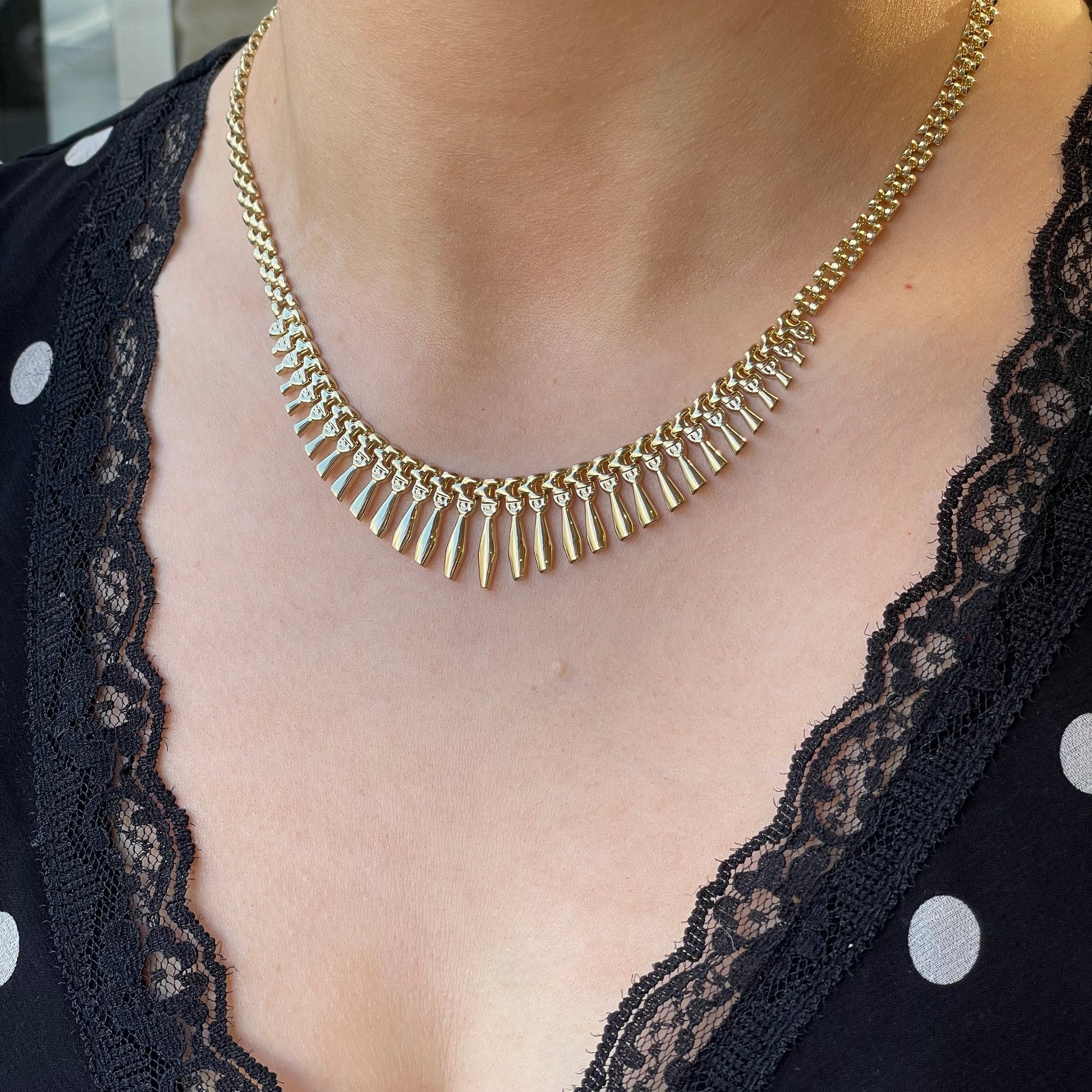 9ct Gold Cleopatra Necklace - John Ross Jewellers