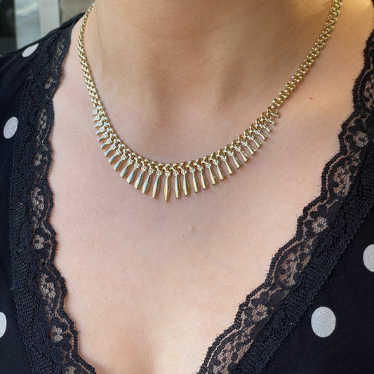 9ct Gold Cleopatra Necklace - John Ross Jewellers