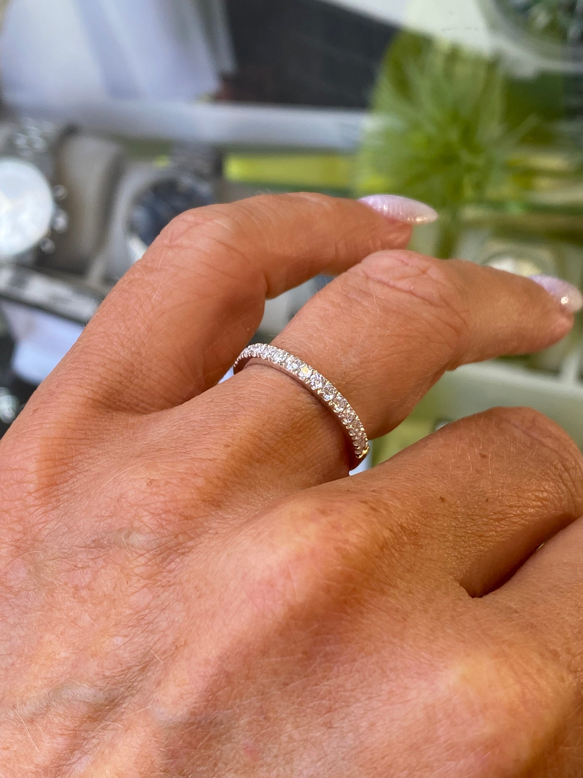 18ct Gold Diamond Eternity Ring 0.33ct - John Ross Jewellers