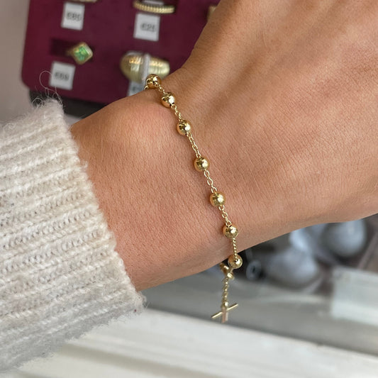 Sunshine Rosary Bracelet | 17+3cm - John Ross Jewellers