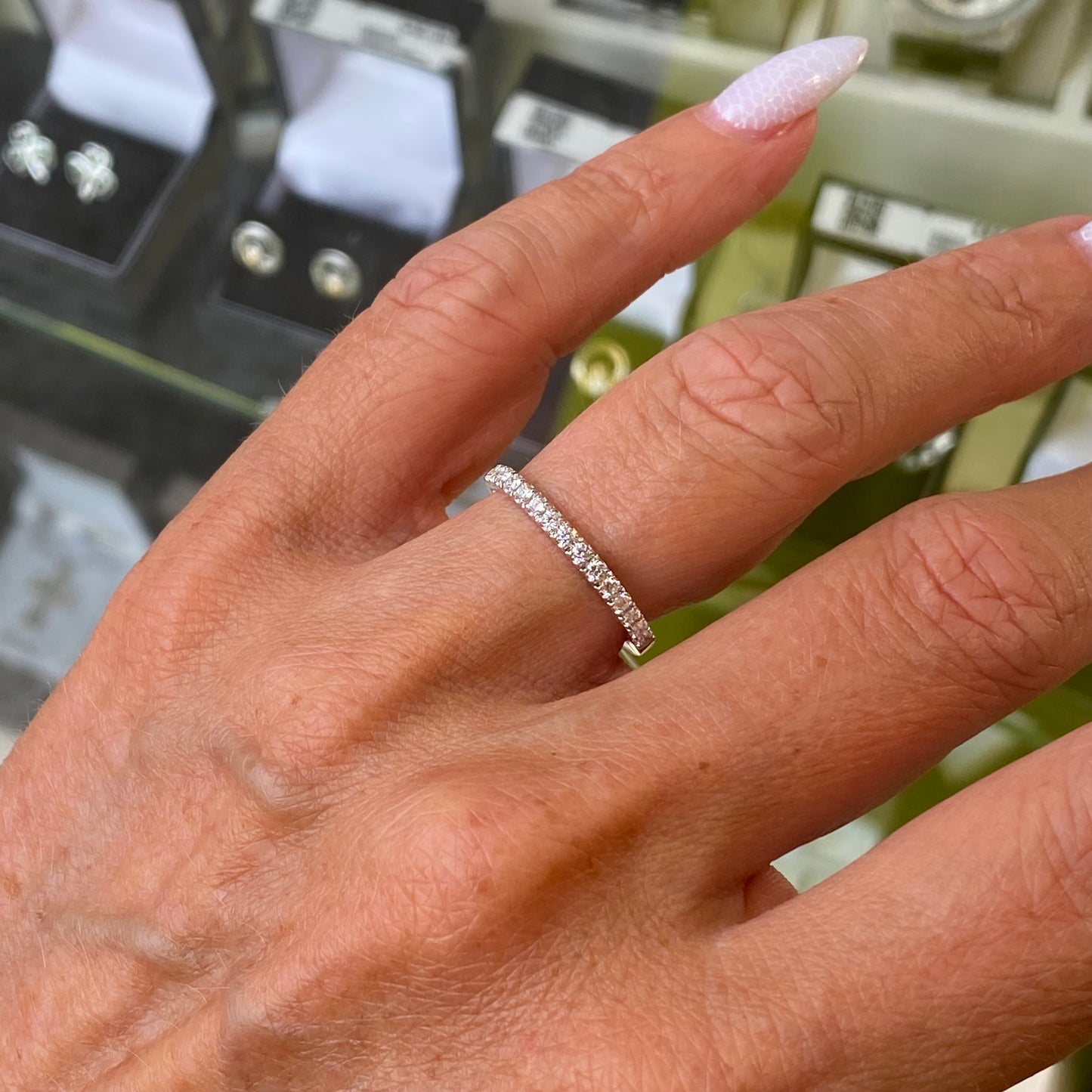 18ct Gold Diamond Eternity Ring 0.23ct - John Ross Jewellers