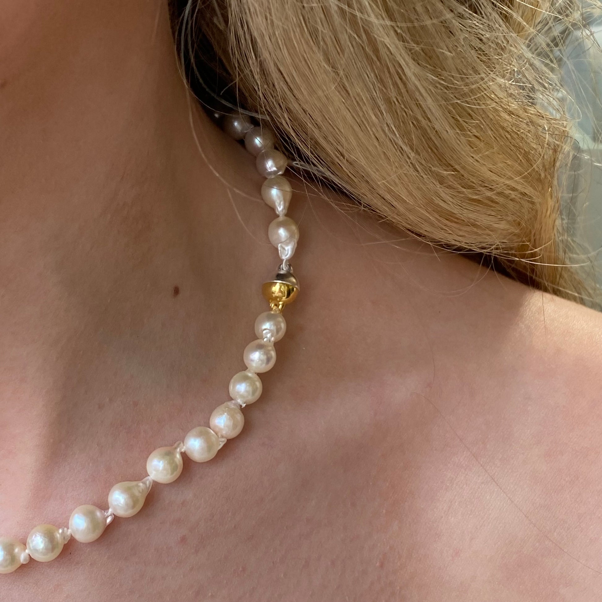 Akoya Cultured Pearl Necklace | 7.0-7.5mm - John Ross Jewellers