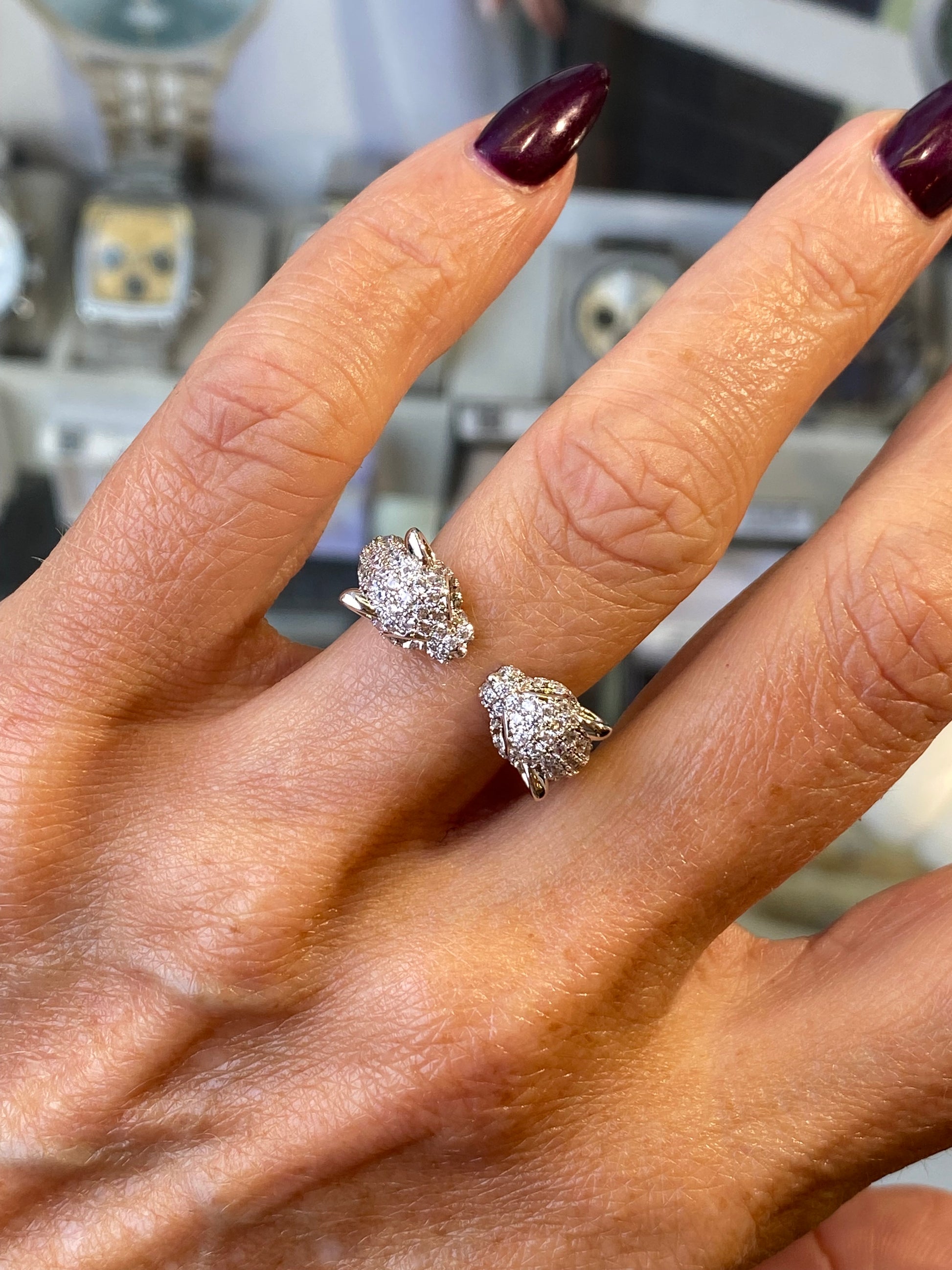 REBECCA Urban Jungle | Two Headed-Panther Ring - John Ross Jewellers