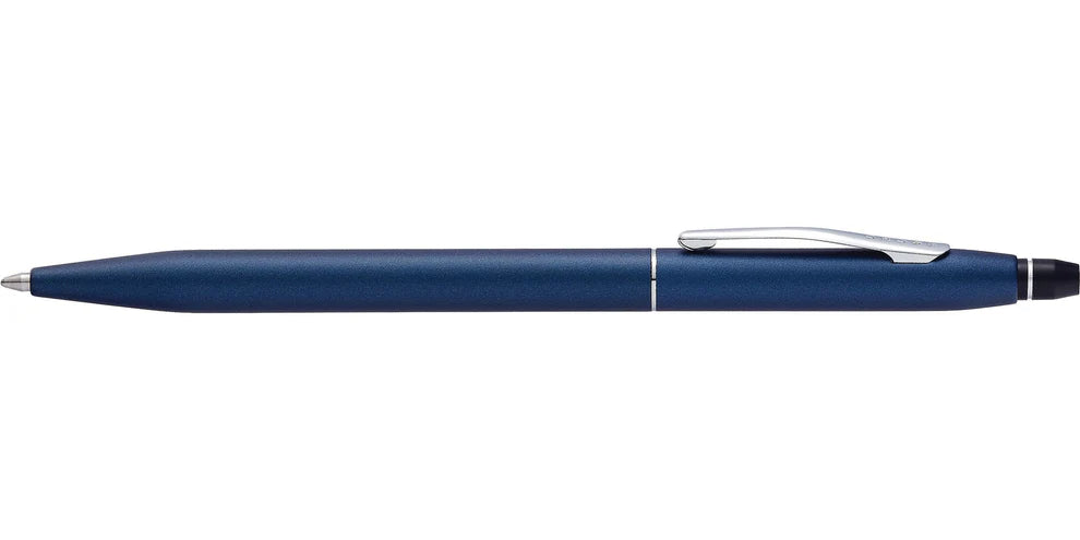 CROSS Click Dark Blue Ballpoint Pen - John Ross Jewellers