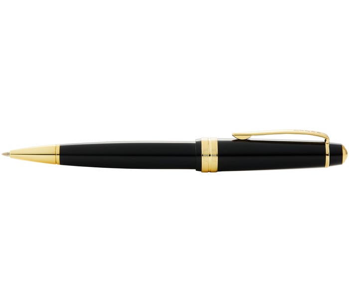 Cross Bailey Light Polished Black Resin & Gold Tone Ballpoint Pen