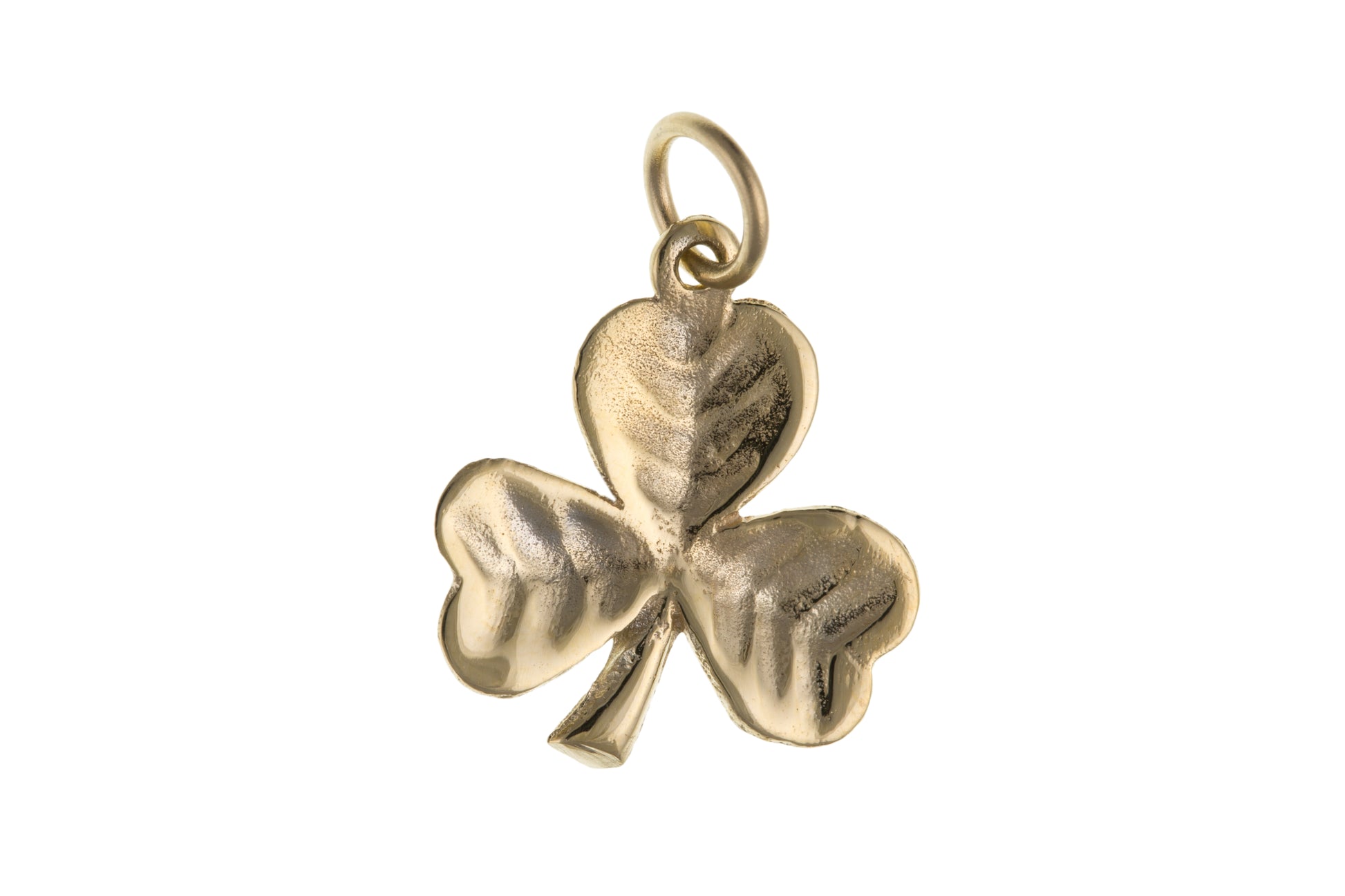 9ct Gold Shamrock Charm - John Ross Jewellers