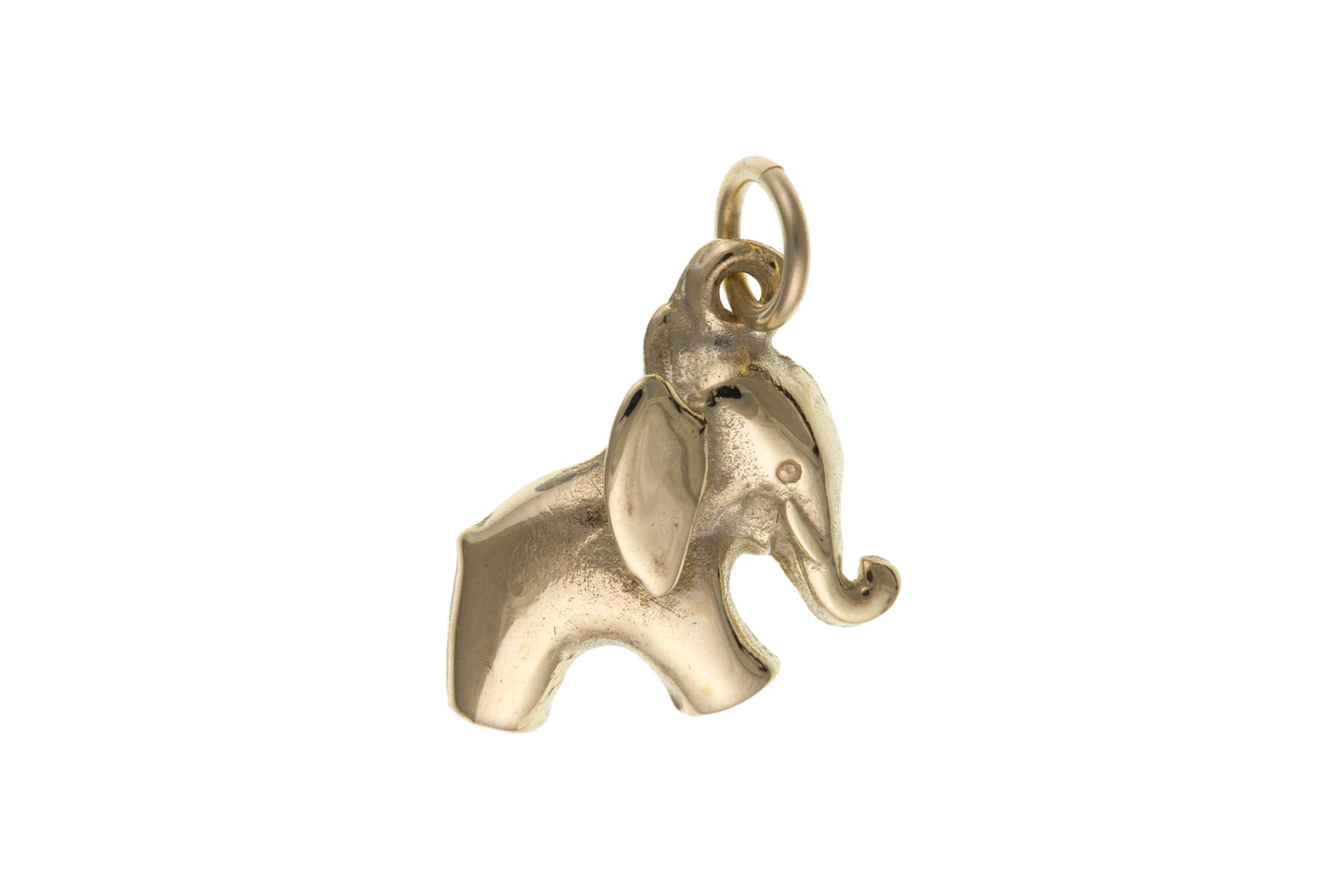 9ct Gold Elephant Charm - John Ross Jewellers