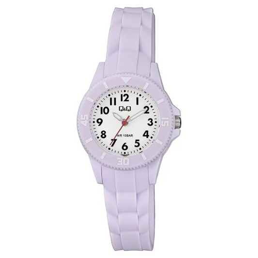 Q&Q Lilac Silicone Watch - John Ross Jewellers