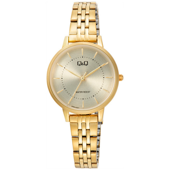 Q&Q Ladies Gold Multi-Link Watch - John Ross Jewellers