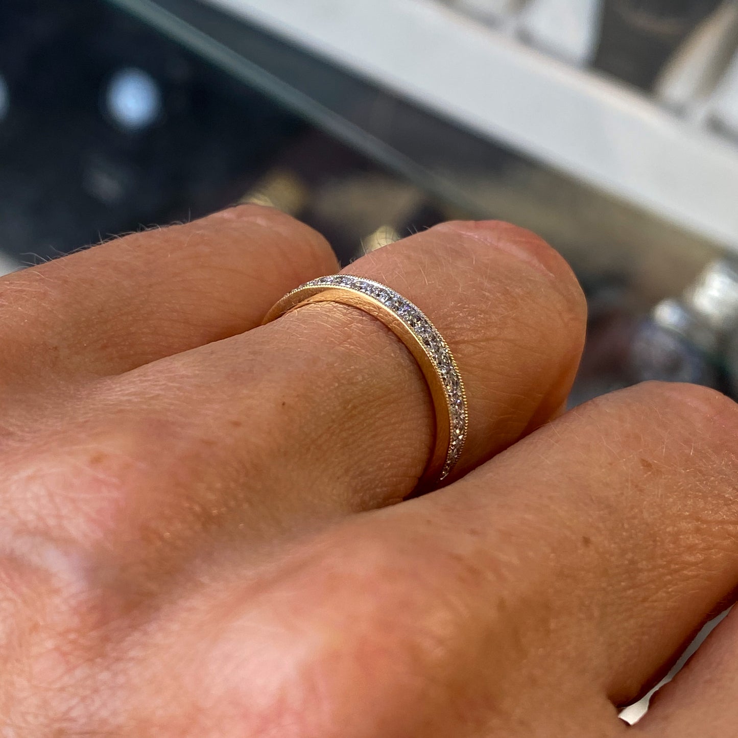 18ct Gold Diamond Wedding/Eternity Ring | 0.30ct - John Ross Jewellers