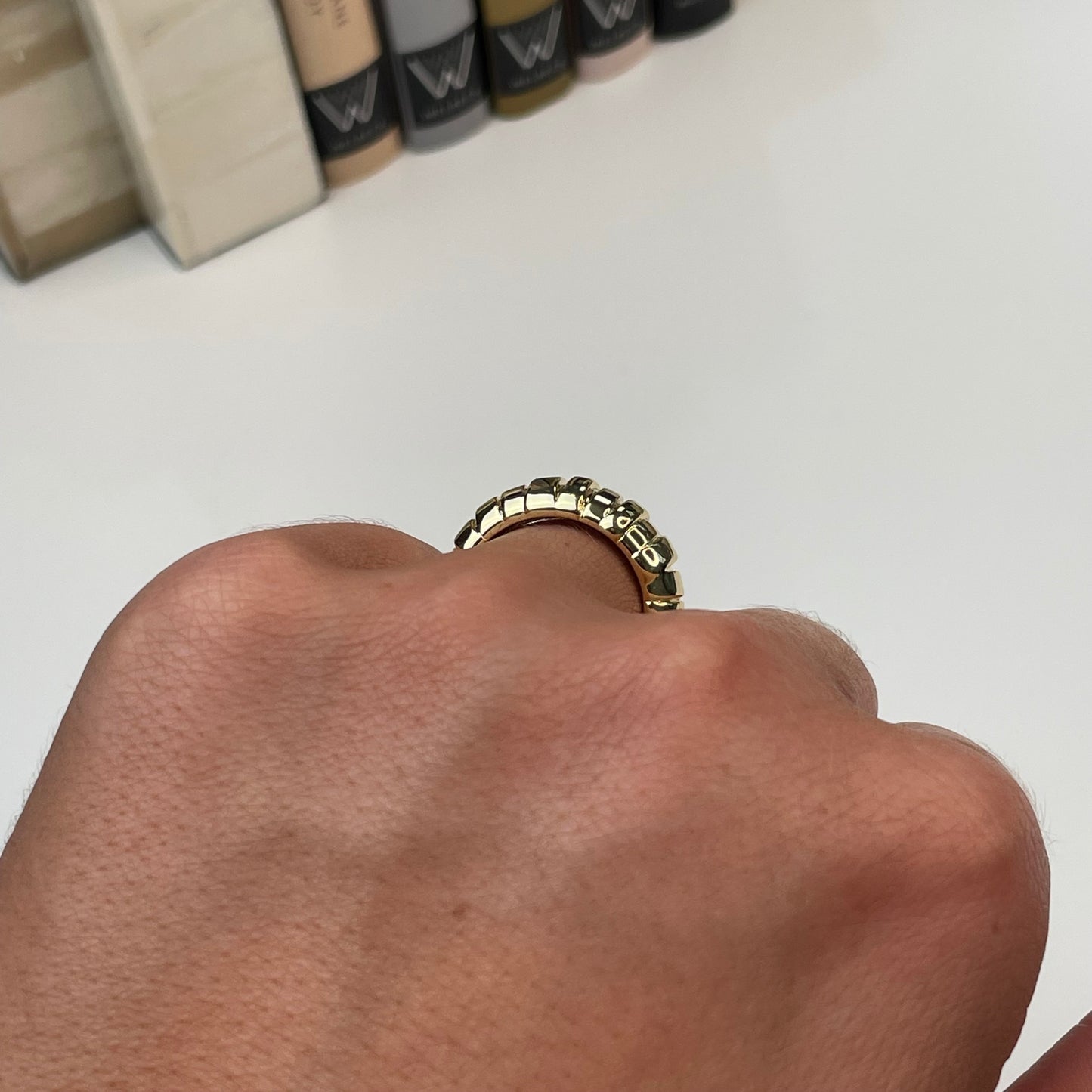 Sunshine Gadroon Ring - John Ross Jewellers