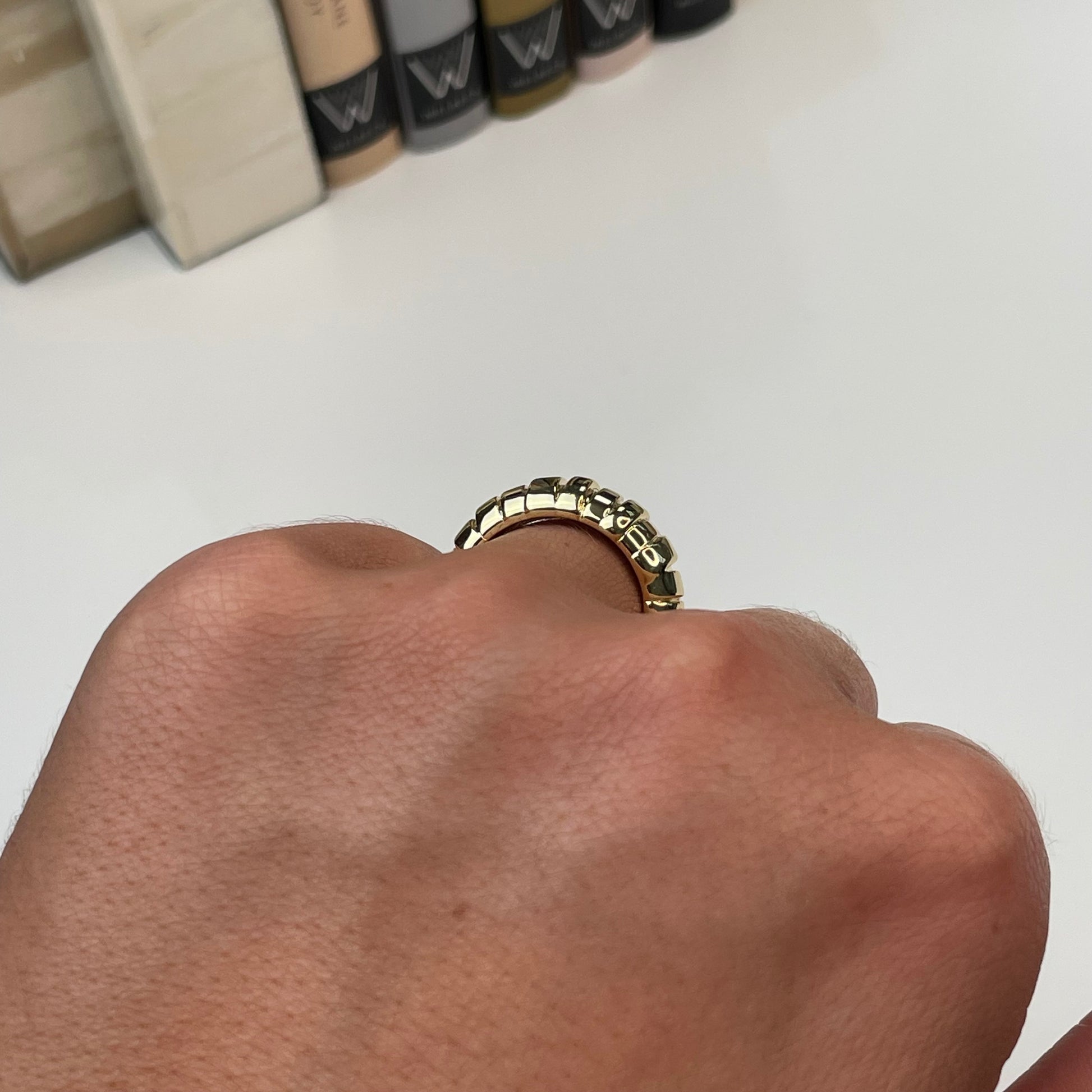 Sunshine Gadroon Ring - John Ross Jewellers