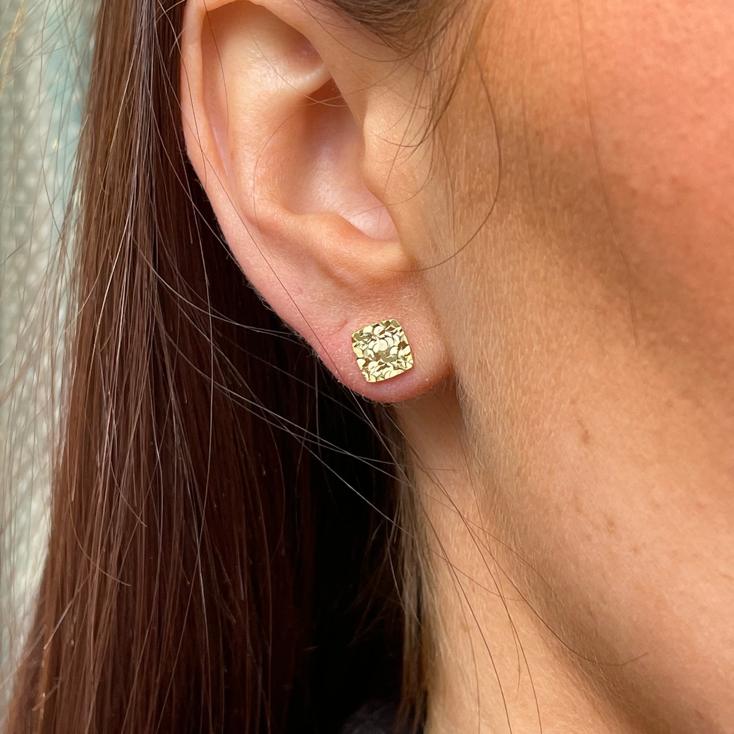 Sunshine Textured Stud Earrings - John Ross Jewellers