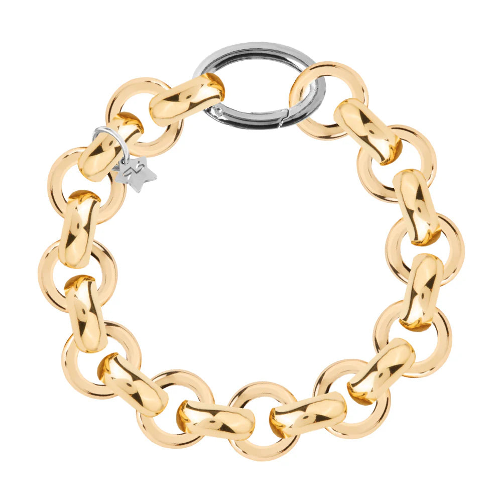 REBECCA Diva - Round Link Bracelet