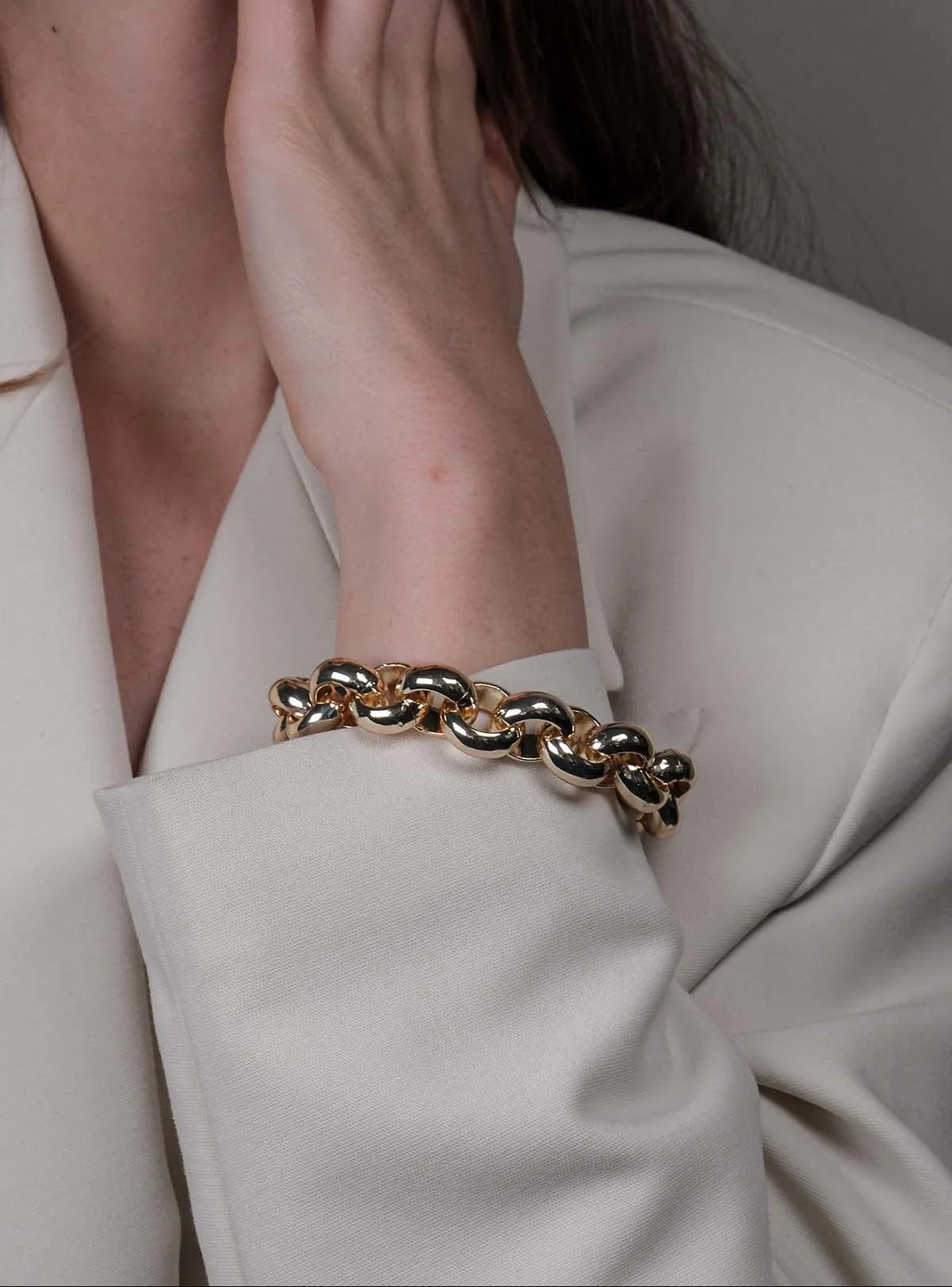 REBECCA Diva - Round Link Bracelet