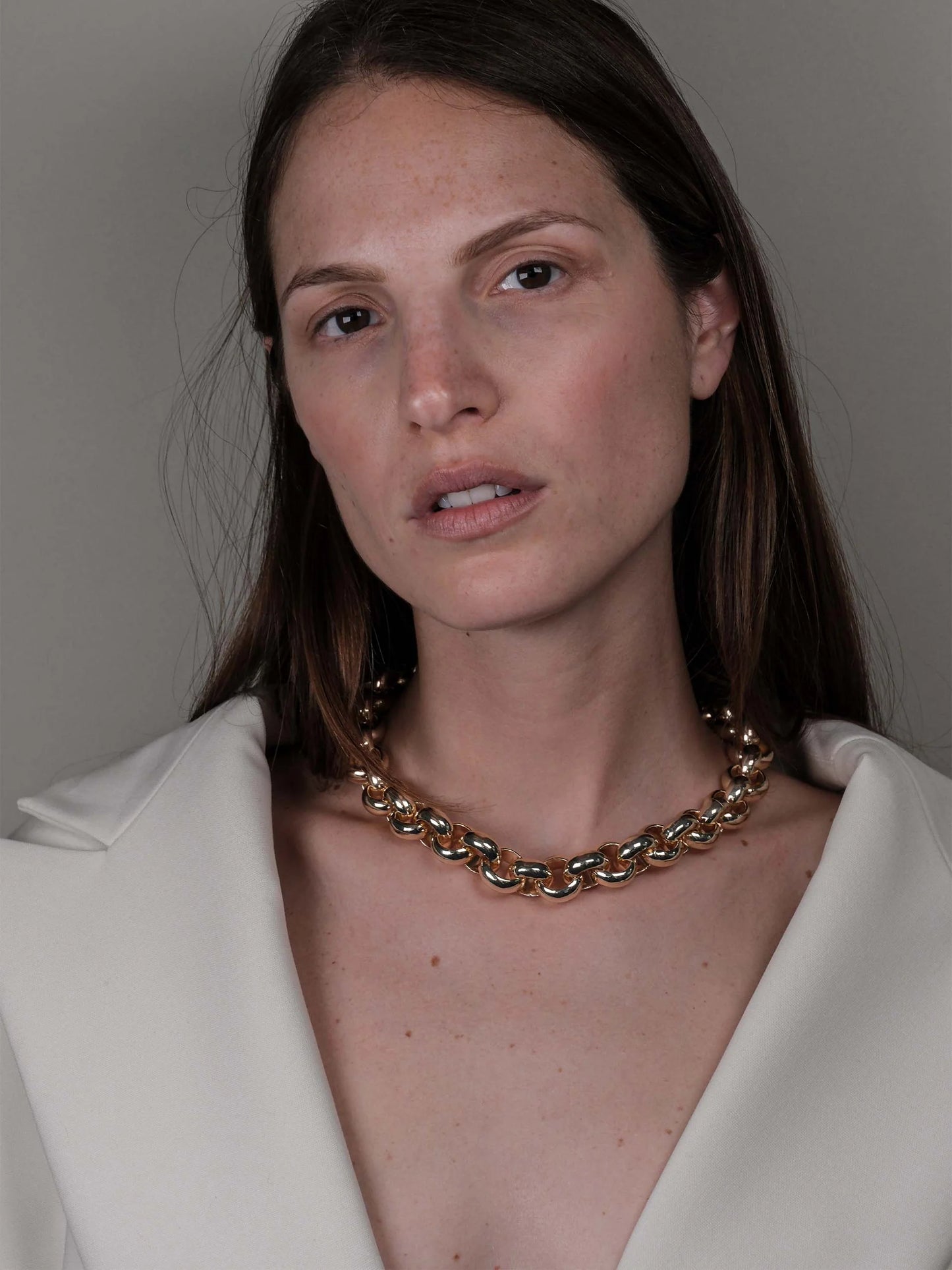 REBECCA Diva - Round Link Necklace