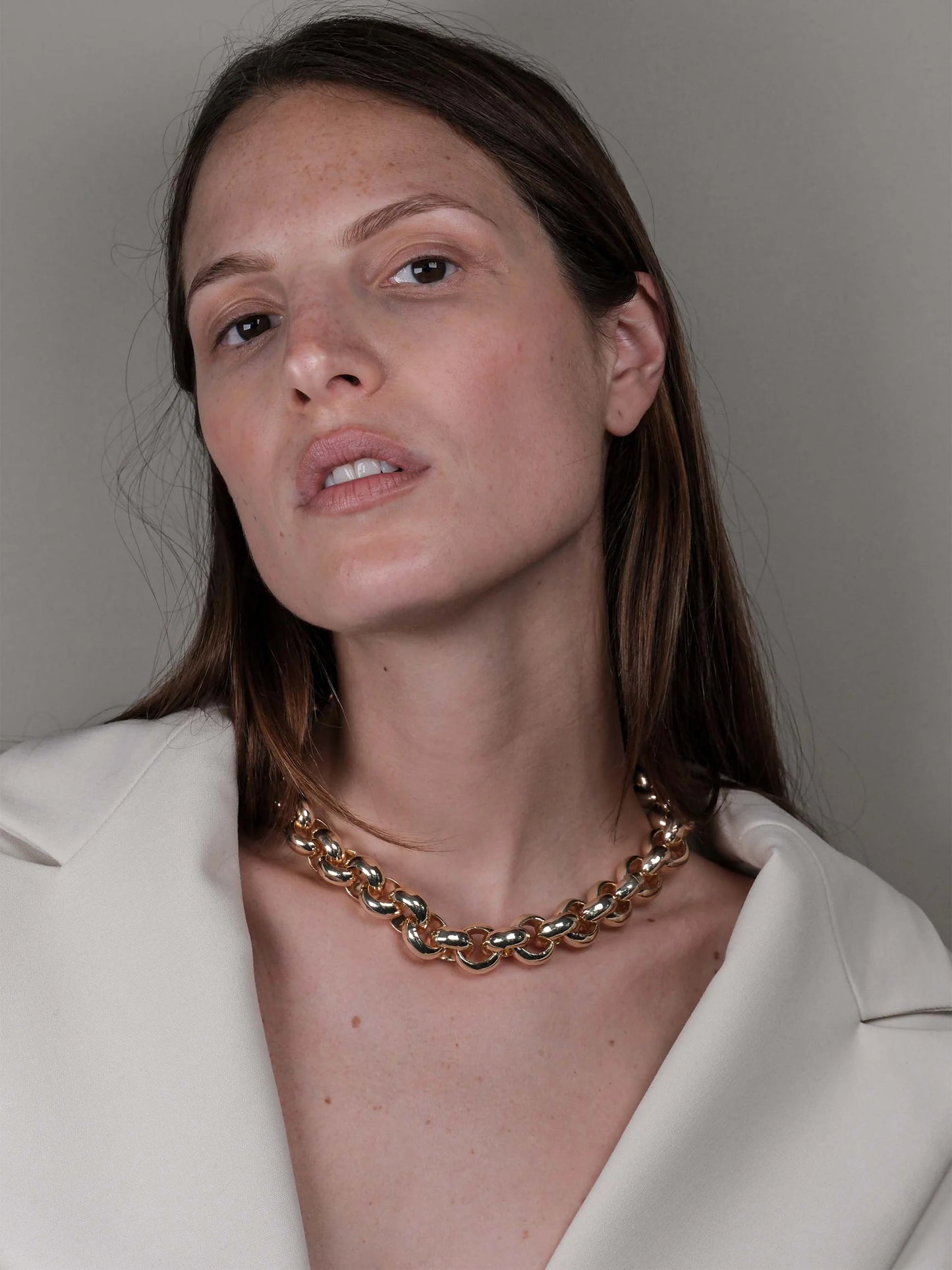 REBECCA Diva - Round Link Necklace