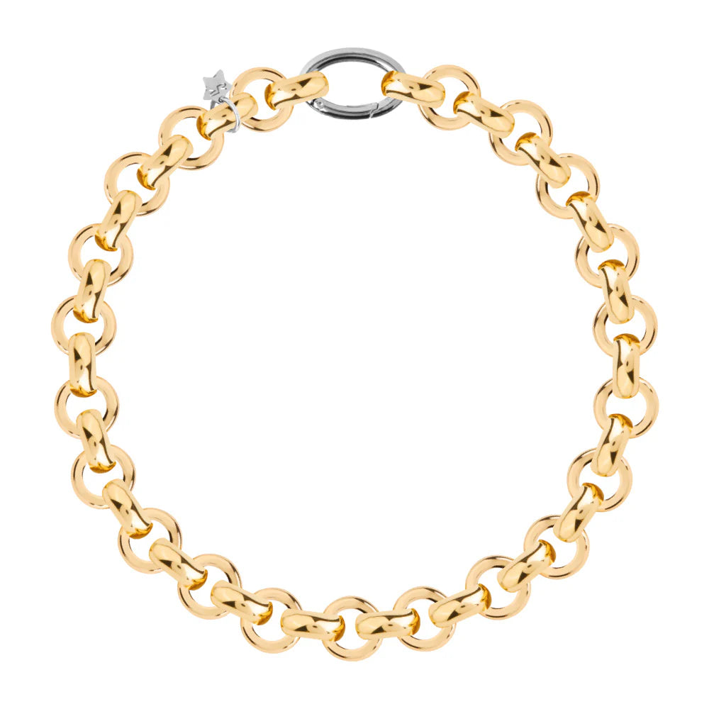 REBECCA Diva - Round Link Necklace