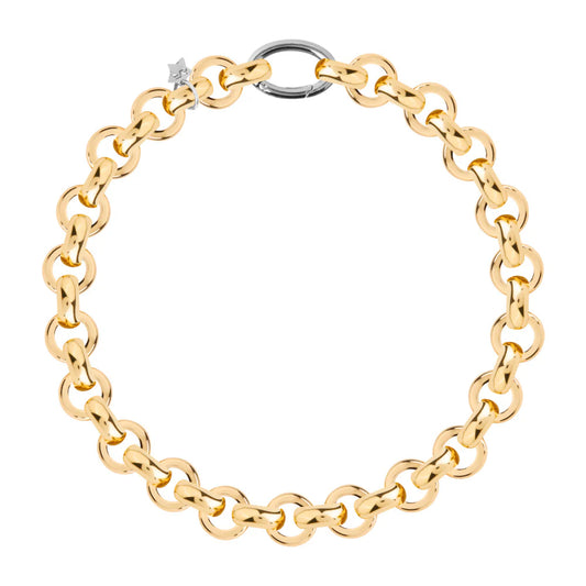 REBECCA Diva - Round Link Necklace