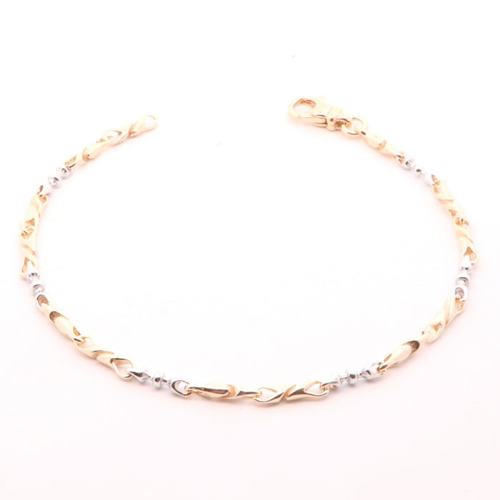 Sunshine Two Tone Bracelet | 21cm