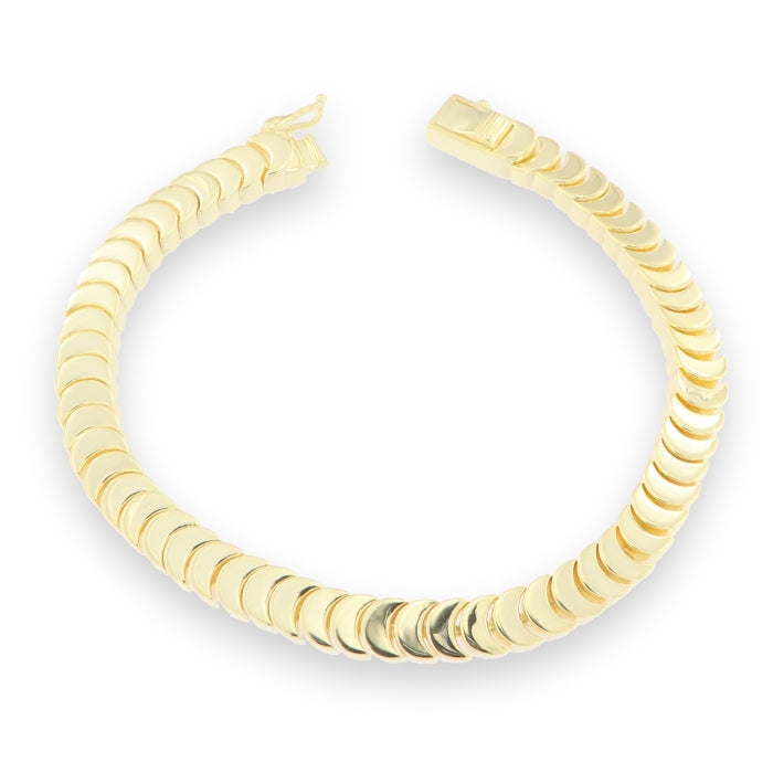 Sunshine Chunky Herringbone Bracelet | 18cm
