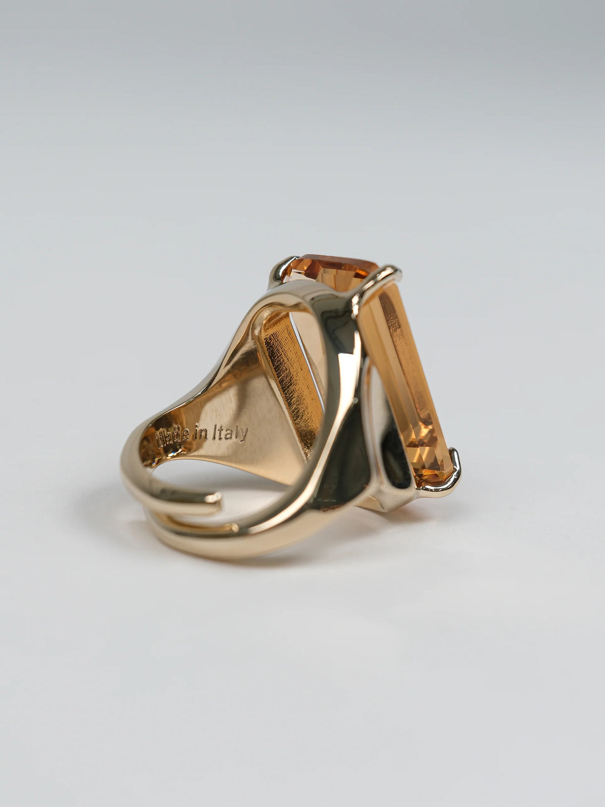 REBECCA Large Citrus Ring