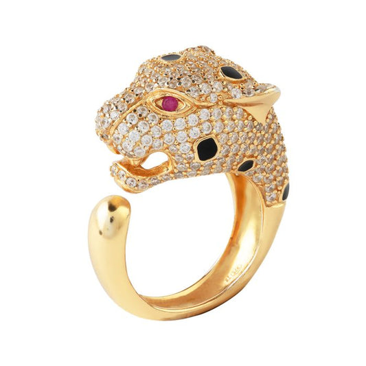 REBECCA Urban Jungle | Panther Ring - John Ross Jewellers