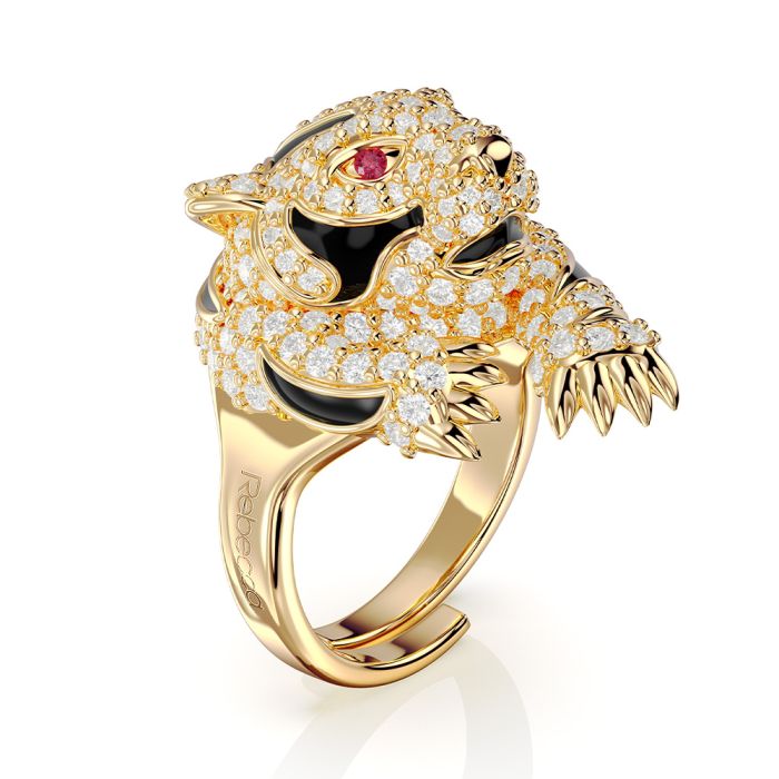 REBECCA Urban Jungle | Tiger Ring - John Ross Jewellers