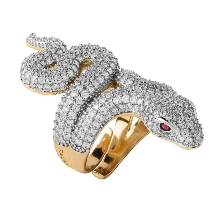 REBECCA Urban Jungle | Snake Ring - John Ross Jewellers