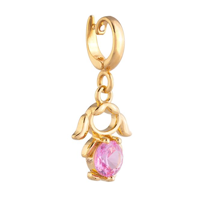 REBECCA MyWorld Clip-on Charm - Gold | Girl - John Ross Jewellers