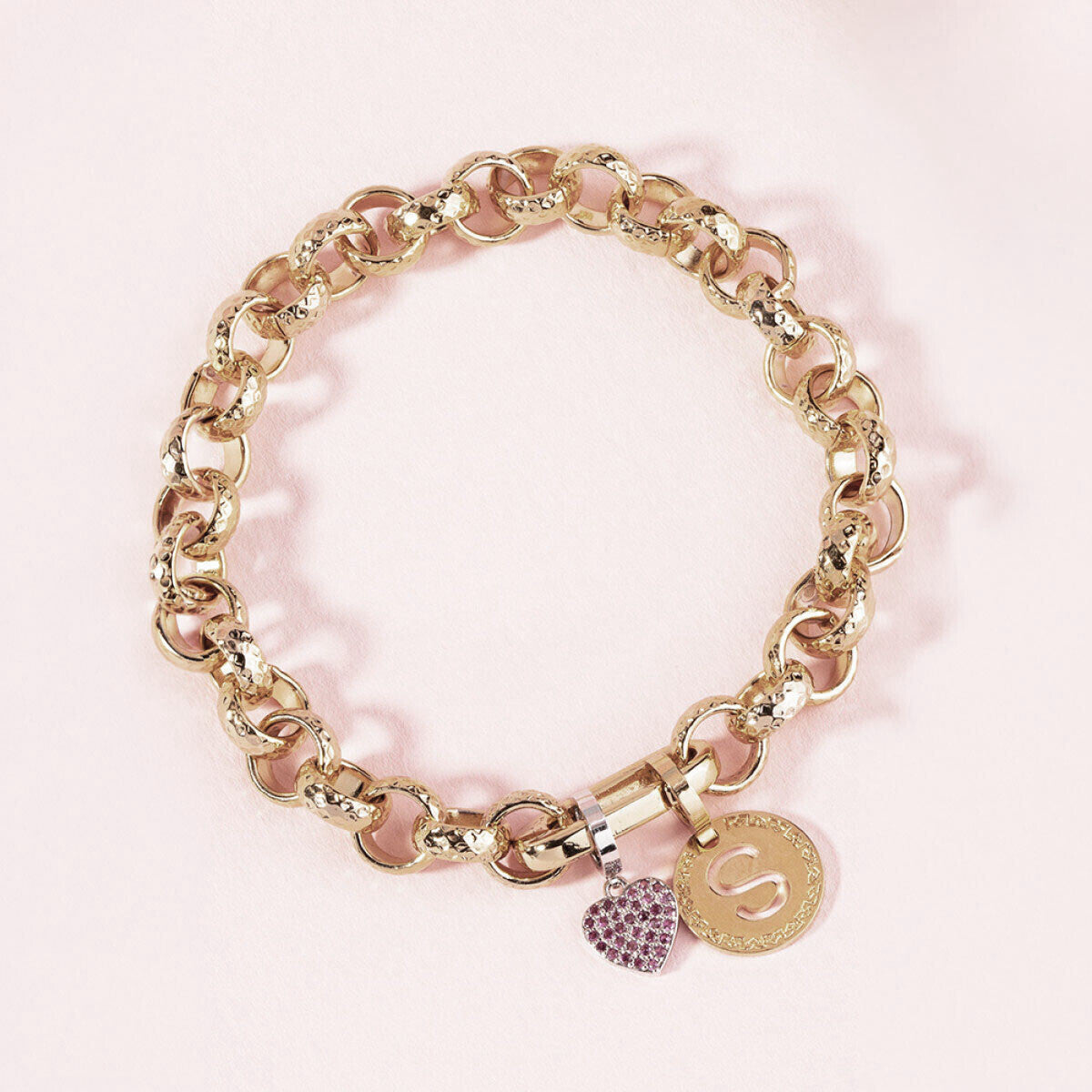 REBECCA MyWorld Charm Bracelet - Gold | 20.5cm