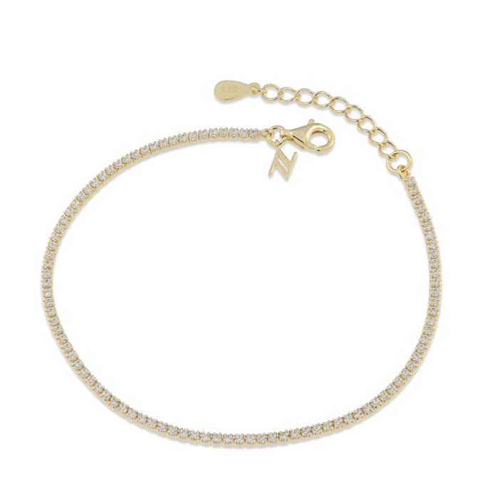 Sunshine CZ Tennis Bracelet |