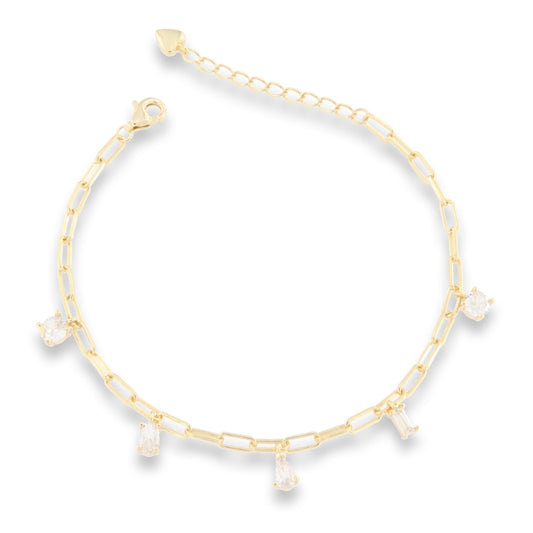 Sunshine CZ Drops Bracelet