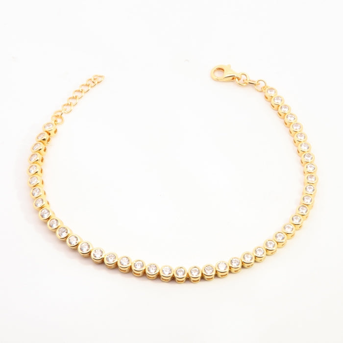 Sunshine CZ Tennis Bracelet | 2.5mm