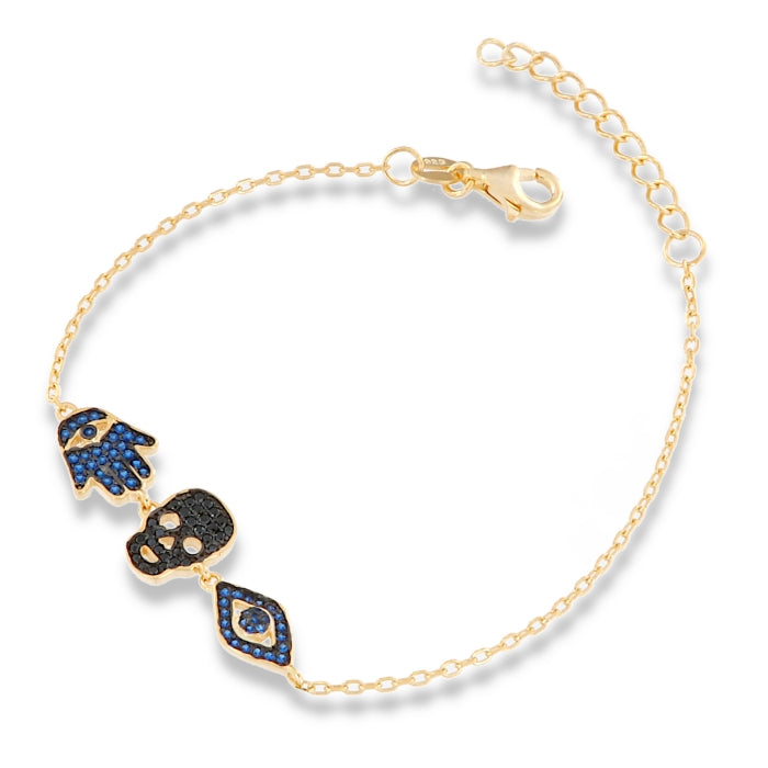 Sunshine Symbols CZ Bracelet - John Ross Jewellers