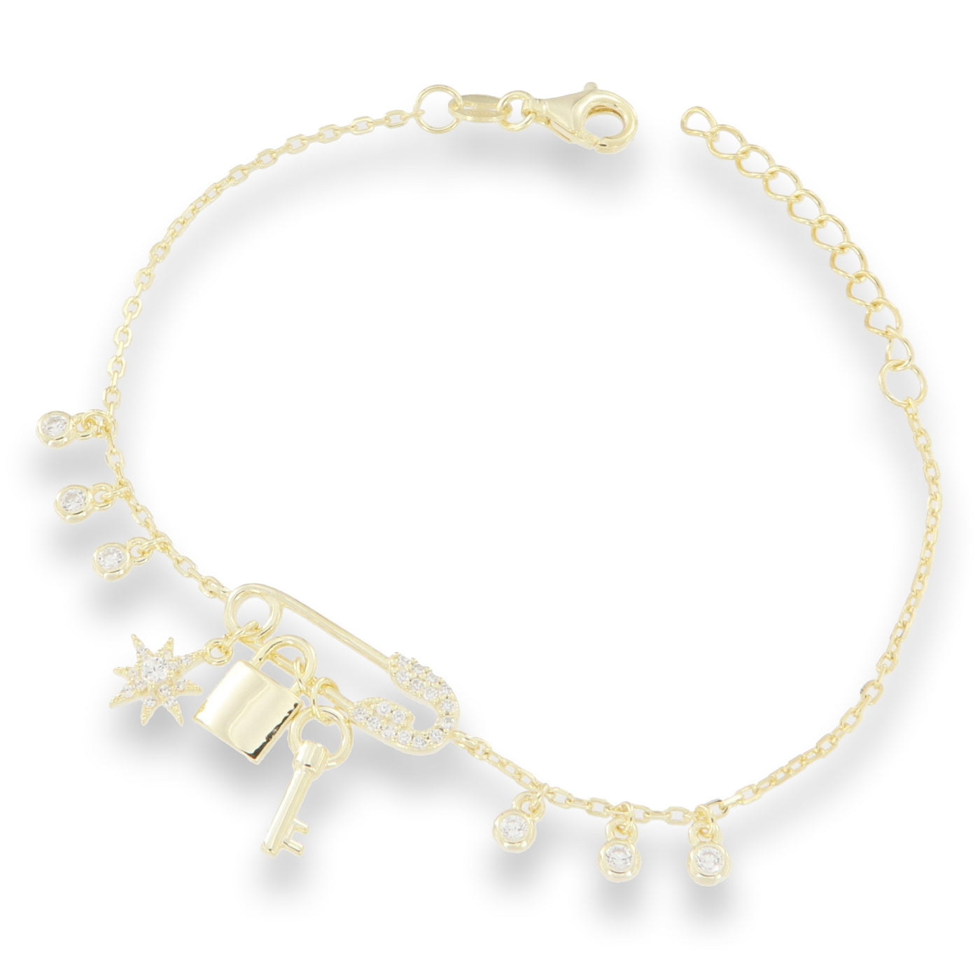 Sunshine Funky Charm Bracelet - John Ross Jewellers