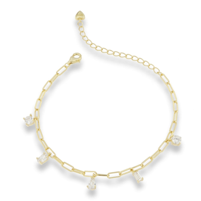 Sunshine CZ Drops Bracelet