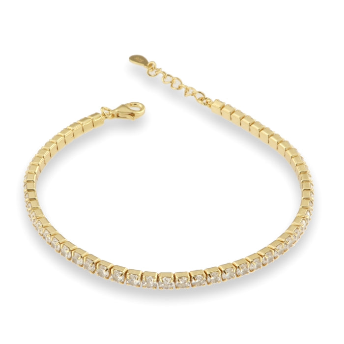 Sunshine CZ Tennis Bracelet | 3mm