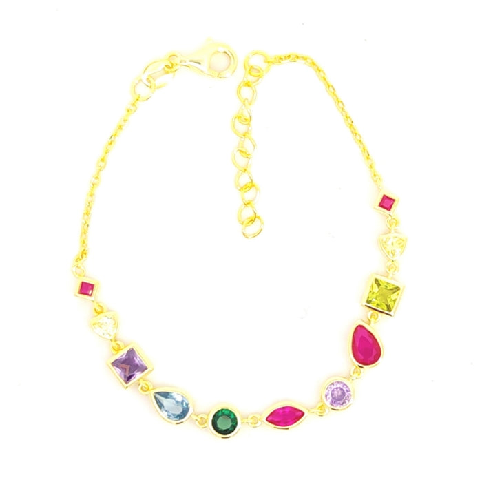 Sunshine CZ Tennis Bracelet | Colours