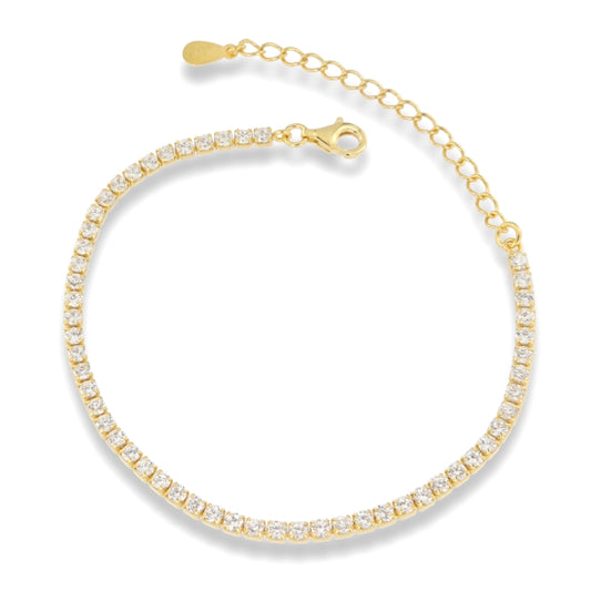 Sunshine CZ Tennis Bracelet | 2.5mm