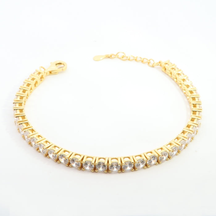 Sunshine CZ Tennis Bracelet | 4mm