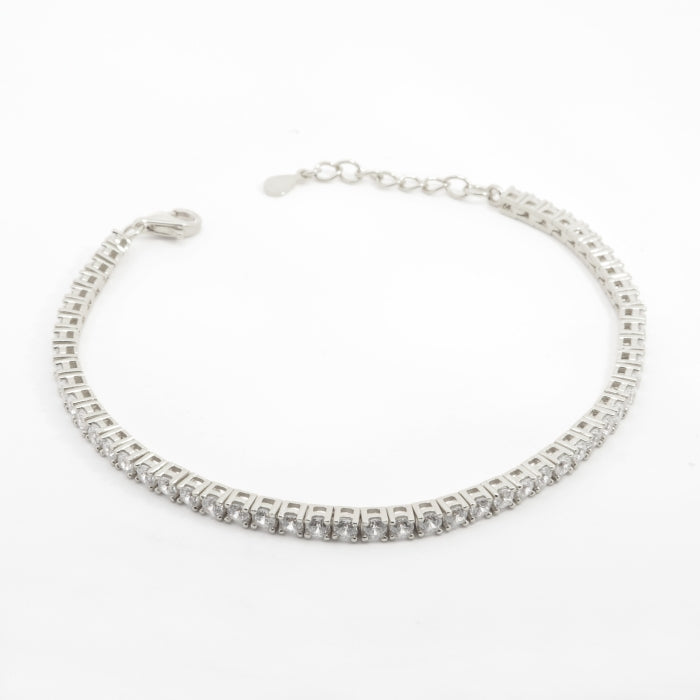 Silver CZ Tennis Bracelet | 2.5mm