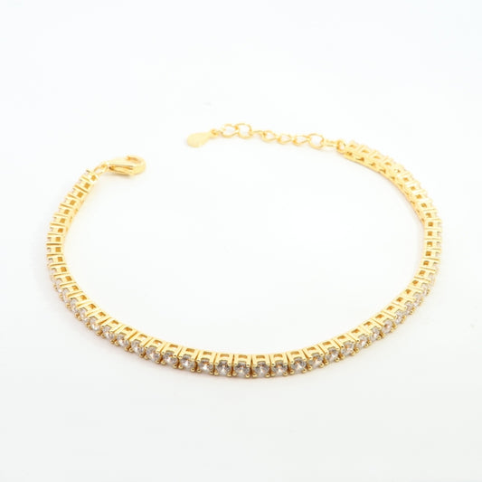 Sunshine CZ Tennis Bracelet | 2.5mm