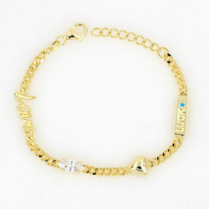 Sunshine Love & Turq Bracelet | 16+3cm - John Ross Jewellers