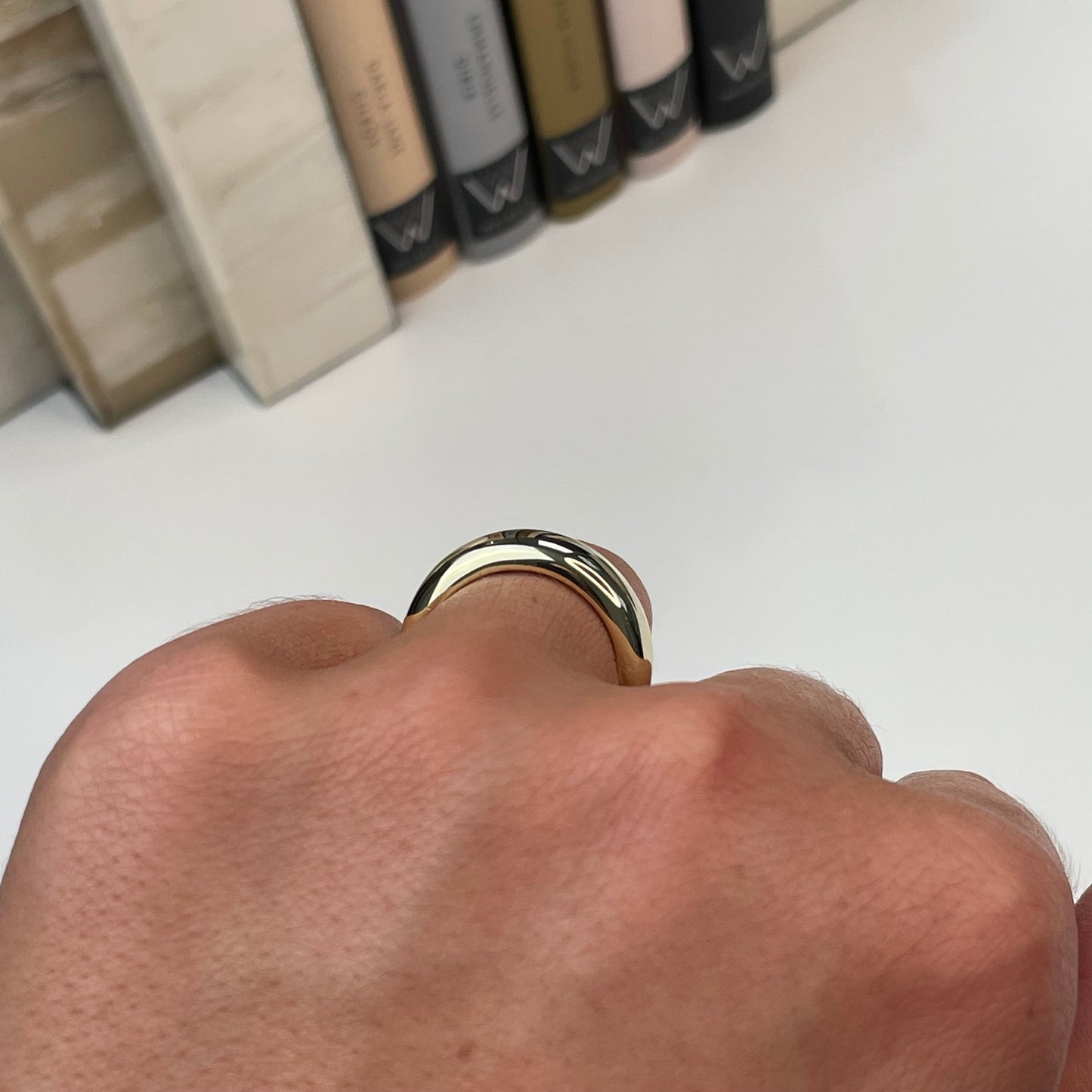Sunshine Chunky Domed Ring - John Ross Jewellers