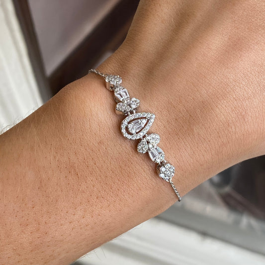 Silver Alora Bracelet - John Ross Jewellers