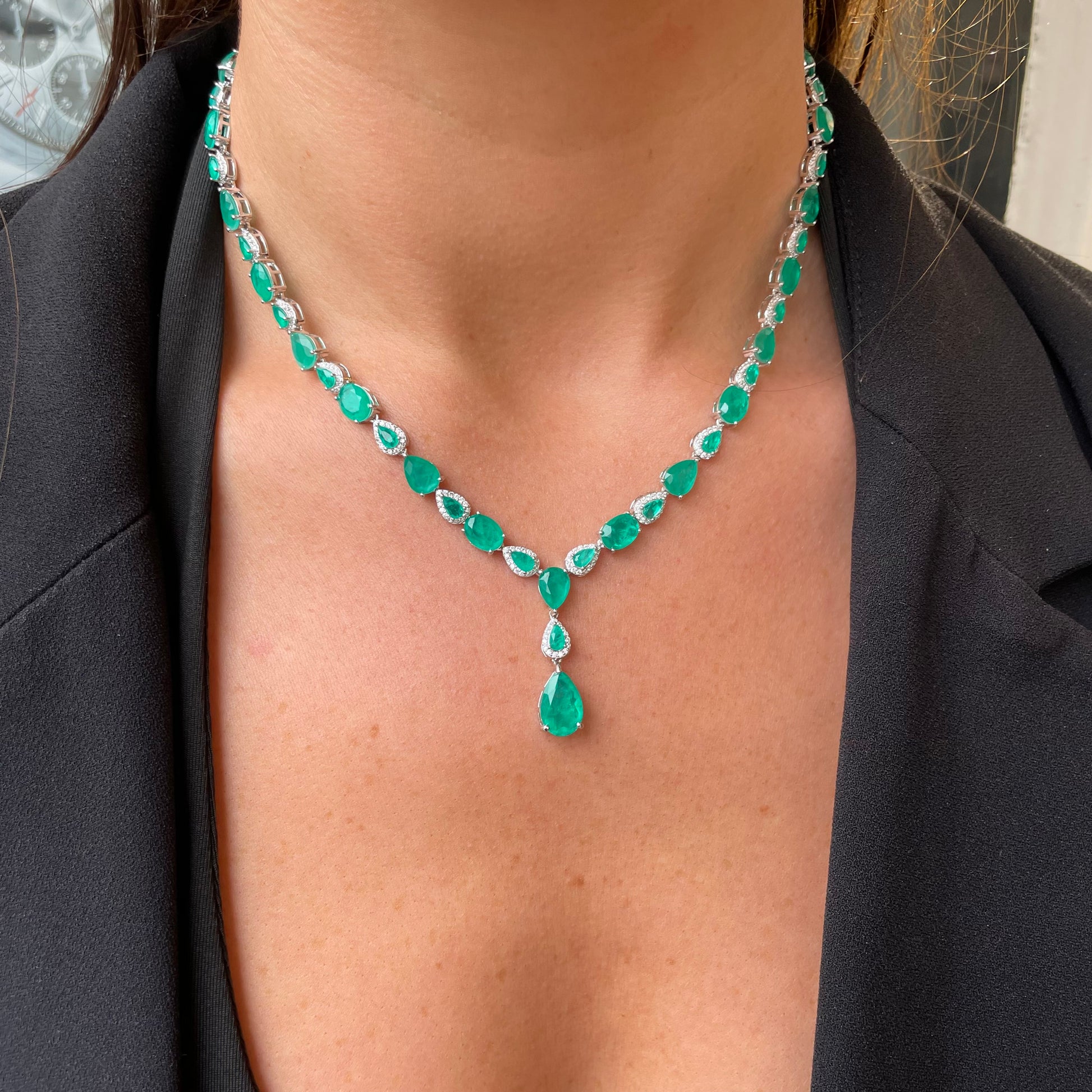 Silver Duchess Necklace | 45cm - John Ross Jewellers